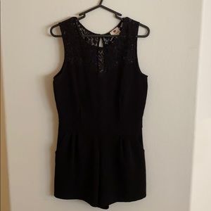 Black romper